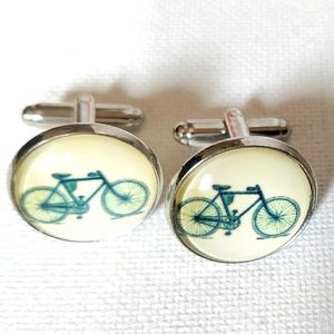 NEW Cufflinks: Bike Life! Stainless Steel. Gift Box Included!